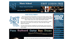 Desktop Screenshot of musicschooltutors.com